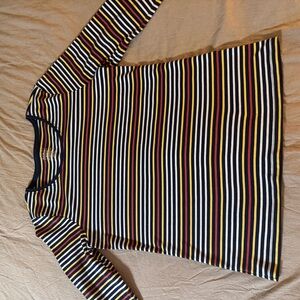 L.L. Bean Multicolor Striped Cotton Shirt